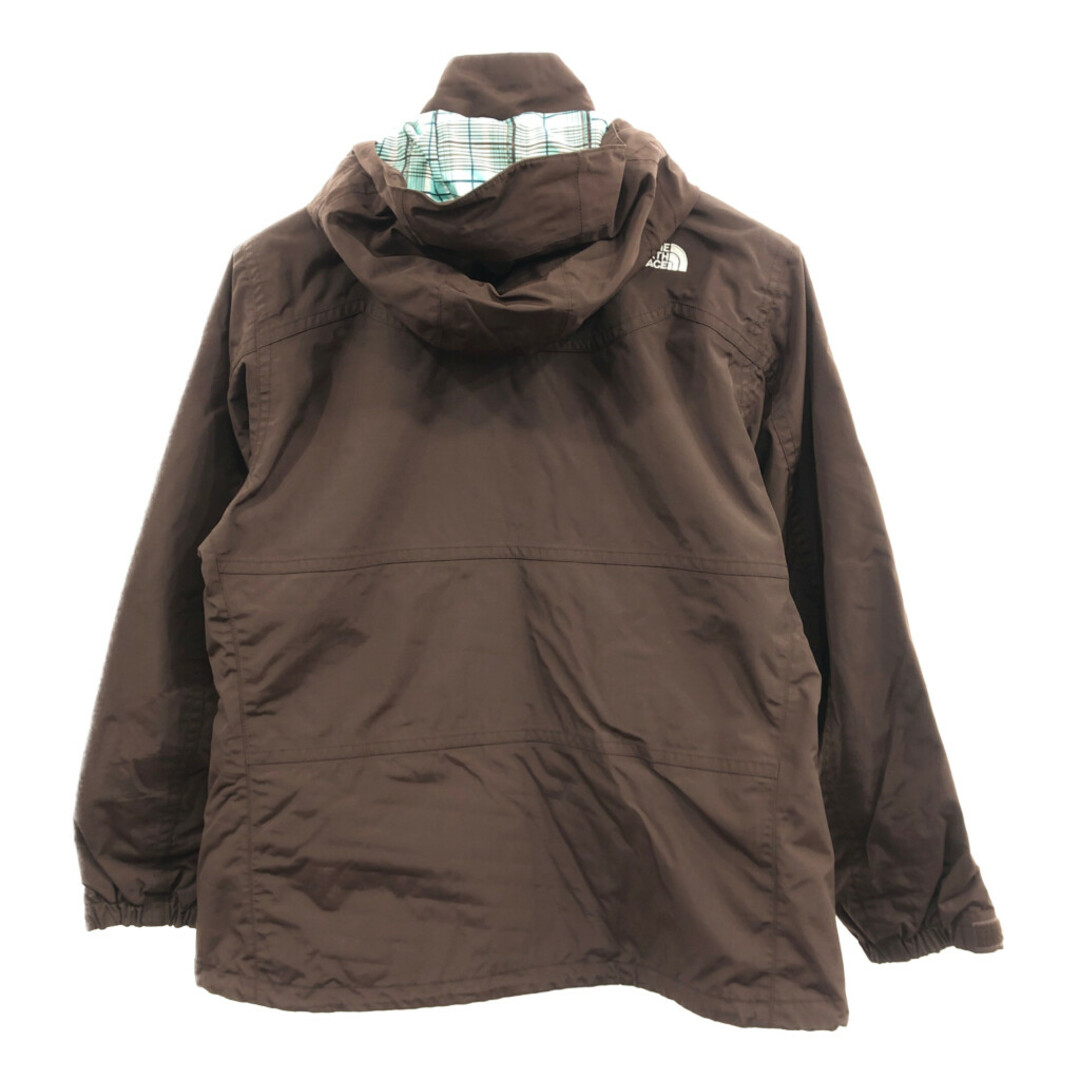 THE NORTH FACE(ザノースフェイス)のTHE NORTH FACE ノースフェイス HYVENT マウンテンパーカー ジャケット アウトドア 防水 ブラウン (レディース XL) 中古 古着 Q1100 レディースのジャケット/アウター(その他)の商品写真