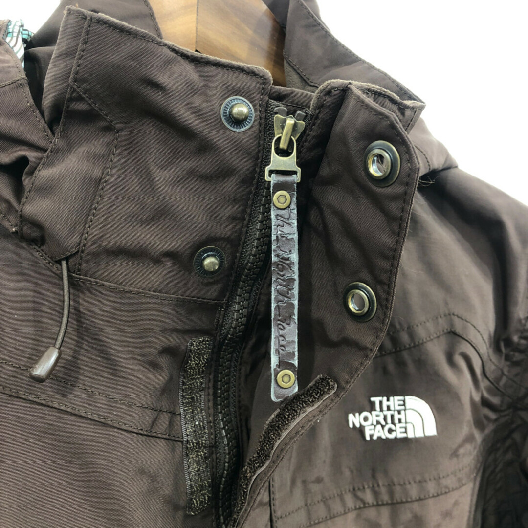 THE NORTH FACE(ザノースフェイス)のTHE NORTH FACE ノースフェイス HYVENT マウンテンパーカー ジャケット アウトドア 防水 ブラウン (レディース XL) 中古 古着 Q1100 レディースのジャケット/アウター(その他)の商品写真