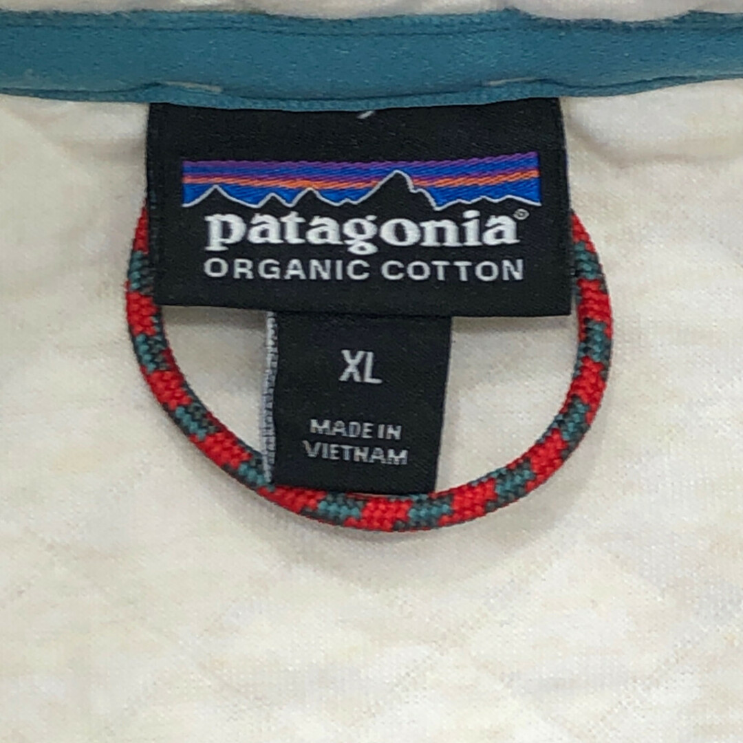 patagonia(パタゴニア)のpatagonia パタゴニア キルティング スナップT プルオーバー ジャケット アウトドア STY25281 ベージュ (メンズ XL) 中古 古着 Q1107 メンズのトップス(スウェット)の商品写真