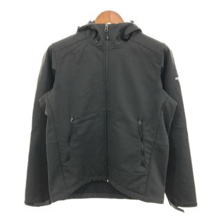 ザノースフェイス(THE NORTH FACE)のTHE NORTH FACE ノースフェイス TNF APEX ソフトシェルジャケット アウトドア ブラック (メンズ S) 中古 古着 Q1152(その他)