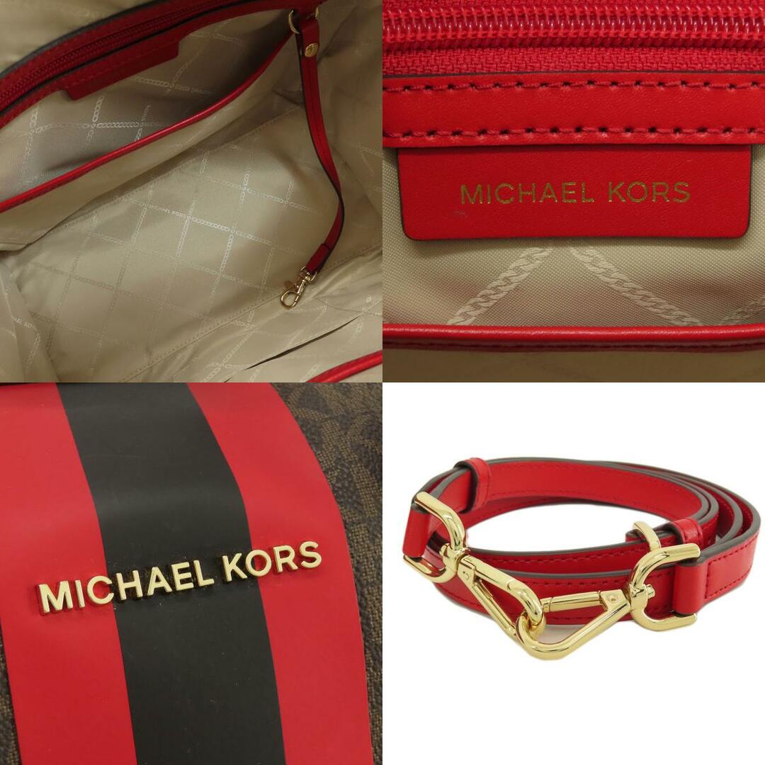 Michael Kors(マイケルコース)のMichael Kors MKシグネチャー 2WAY ハンドバッグ レザー コーテッドキャンバス レディース レディースのバッグ(ハンドバッグ)の商品写真