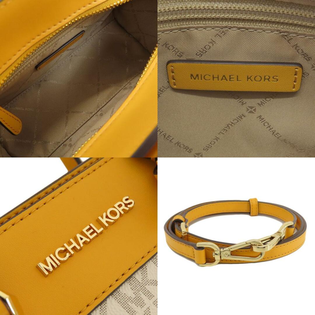 Michael Kors(マイケルコース)のMichael Kors MKシグネチャー 2WAY ハンドバッグ レザー コーテッドキャンバス レディース レディースのバッグ(ハンドバッグ)の商品写真