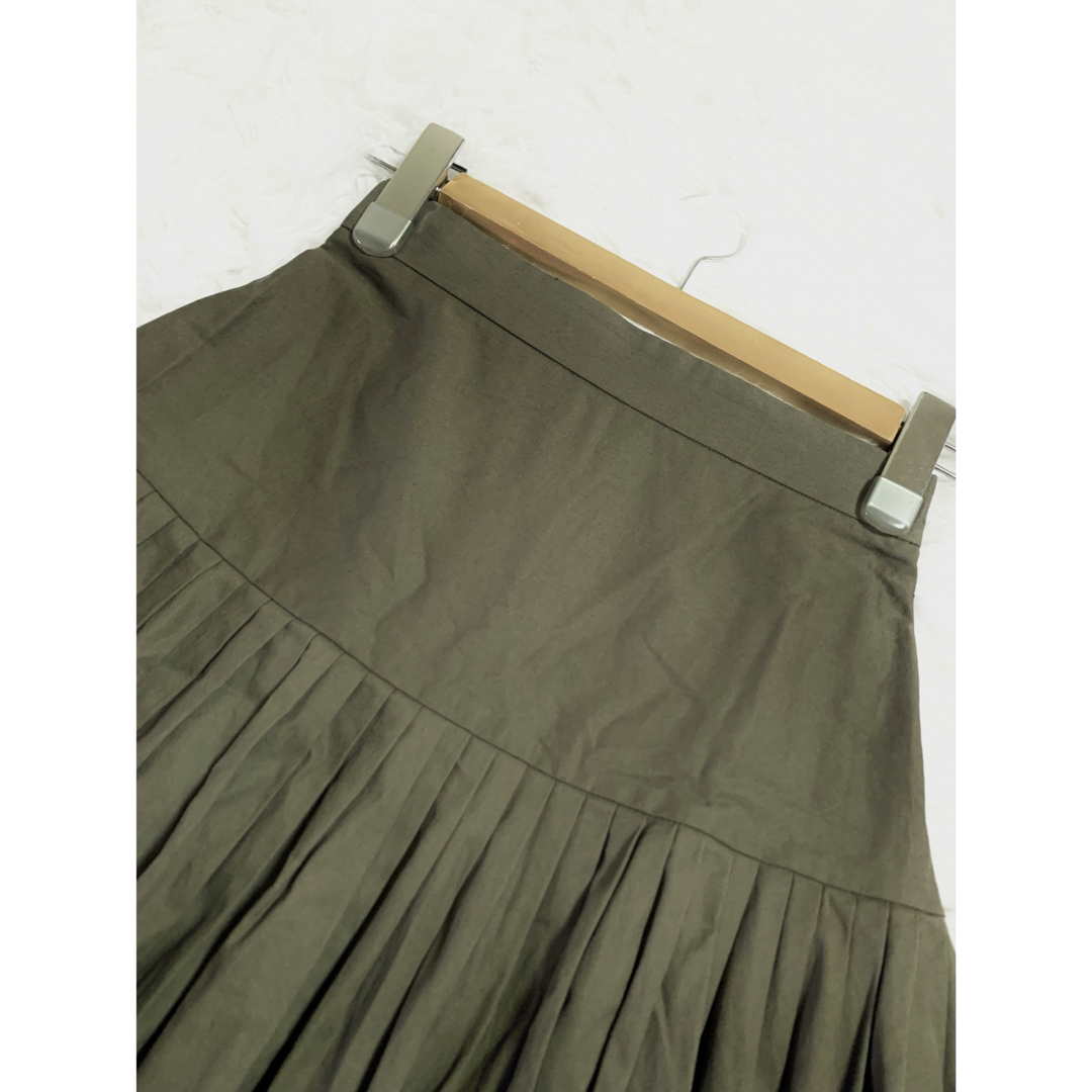 ViS(ヴィス)のVISビス 切り替え ギャザー ふんわり フレア ロング マキシ スカート レディースのスカート(ロングスカート)の商品写真