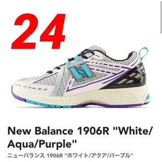 ニューバランス(New Balance)の④希少✨【新品未使用】ニューバランス M1906RCF 24cm WHITE(スニーカー)