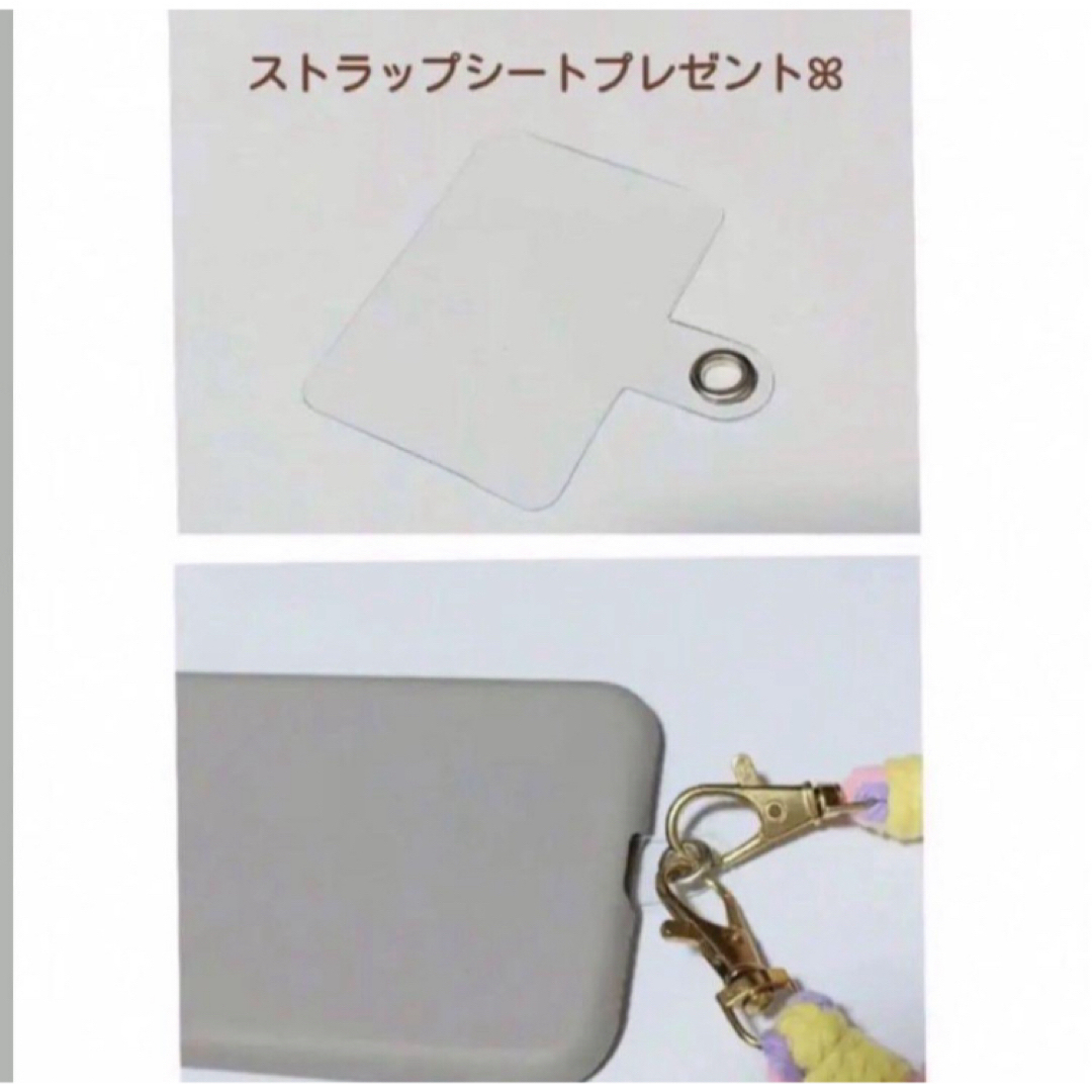 ハンドストラップ スマホストラップ カメラ キー マクラメ ハンドメイド スマホ/家電/カメラのスマホアクセサリー(ストラップ/イヤホンジャック)の商品写真