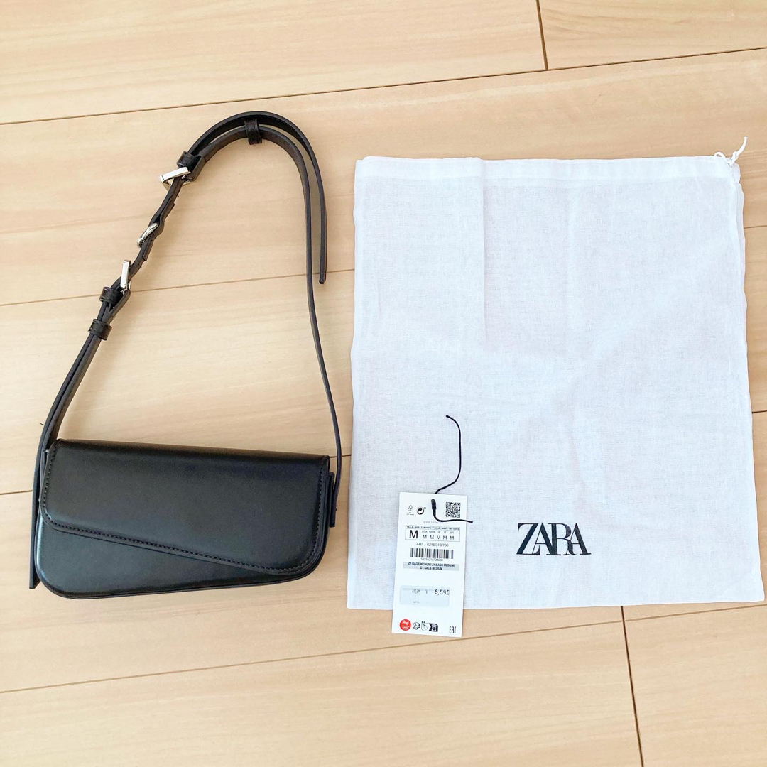 ZARA(ザラ)のショルダーバッグ　ZARA ザラ　ダークブラウン レディースのバッグ(ショルダーバッグ)の商品写真