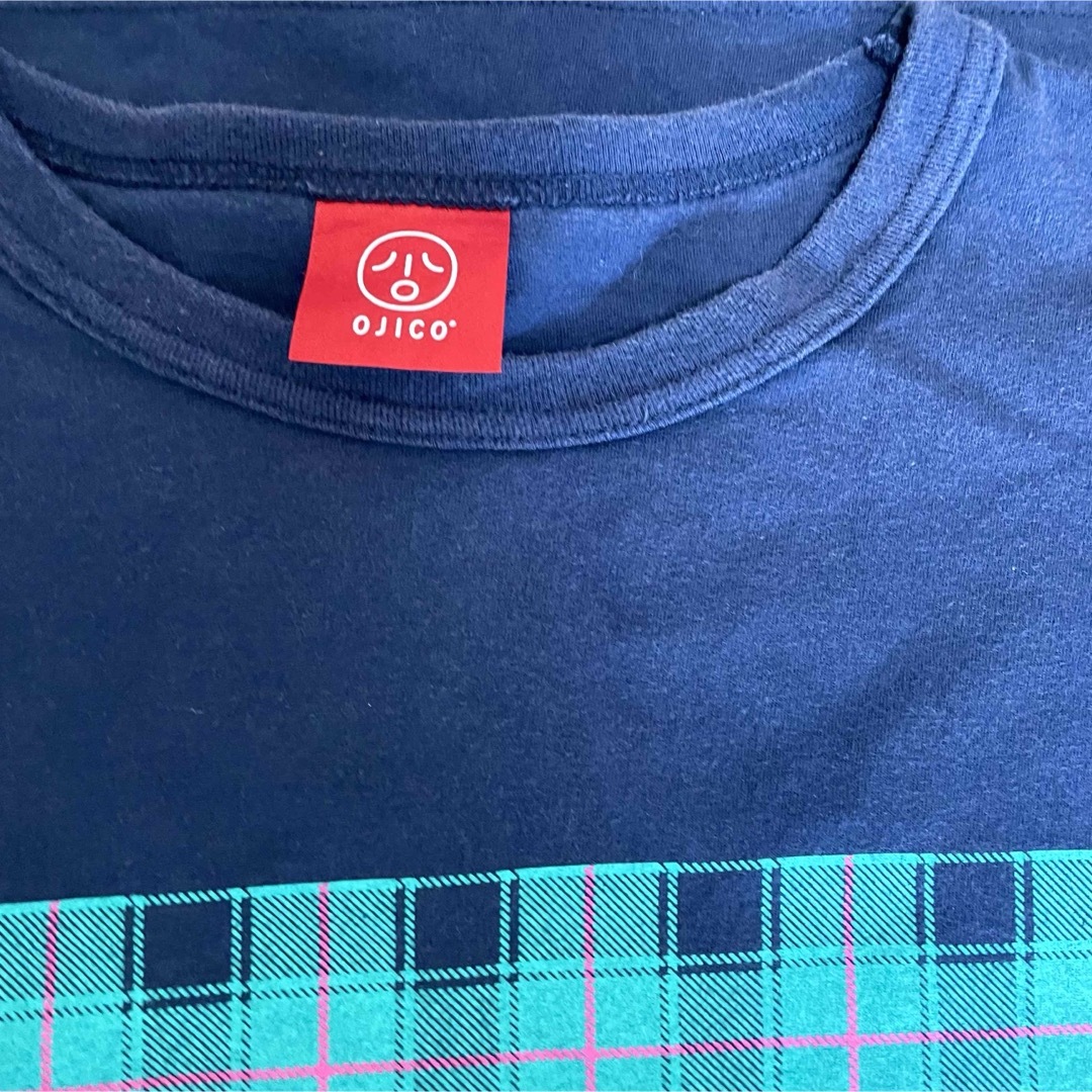 OJICO(オジコ)のOJICO オジコ 長袖 Tシャツ（はやぶさタータン）　Mサイズ キッズ/ベビー/マタニティのキッズ服男の子用(90cm~)(Tシャツ/カットソー)の商品写真