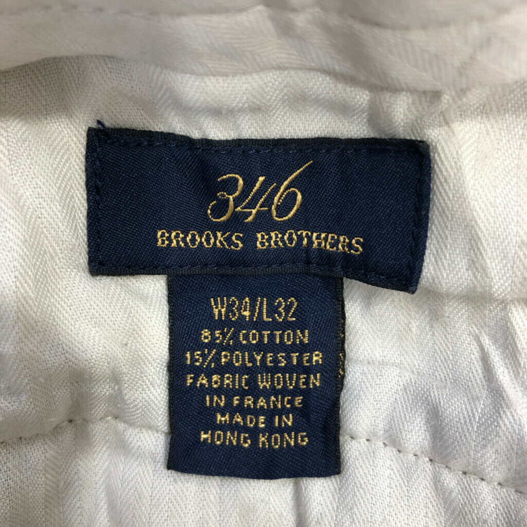 Brooks Brothers(ブルックスブラザース)のBrooks Brothers ブルックスブラザーズ 2タック コーデュロイパンツ ブラウン (メンズ W34/L32) 中古 古着 Q1221 メンズのパンツ(その他)の商品写真