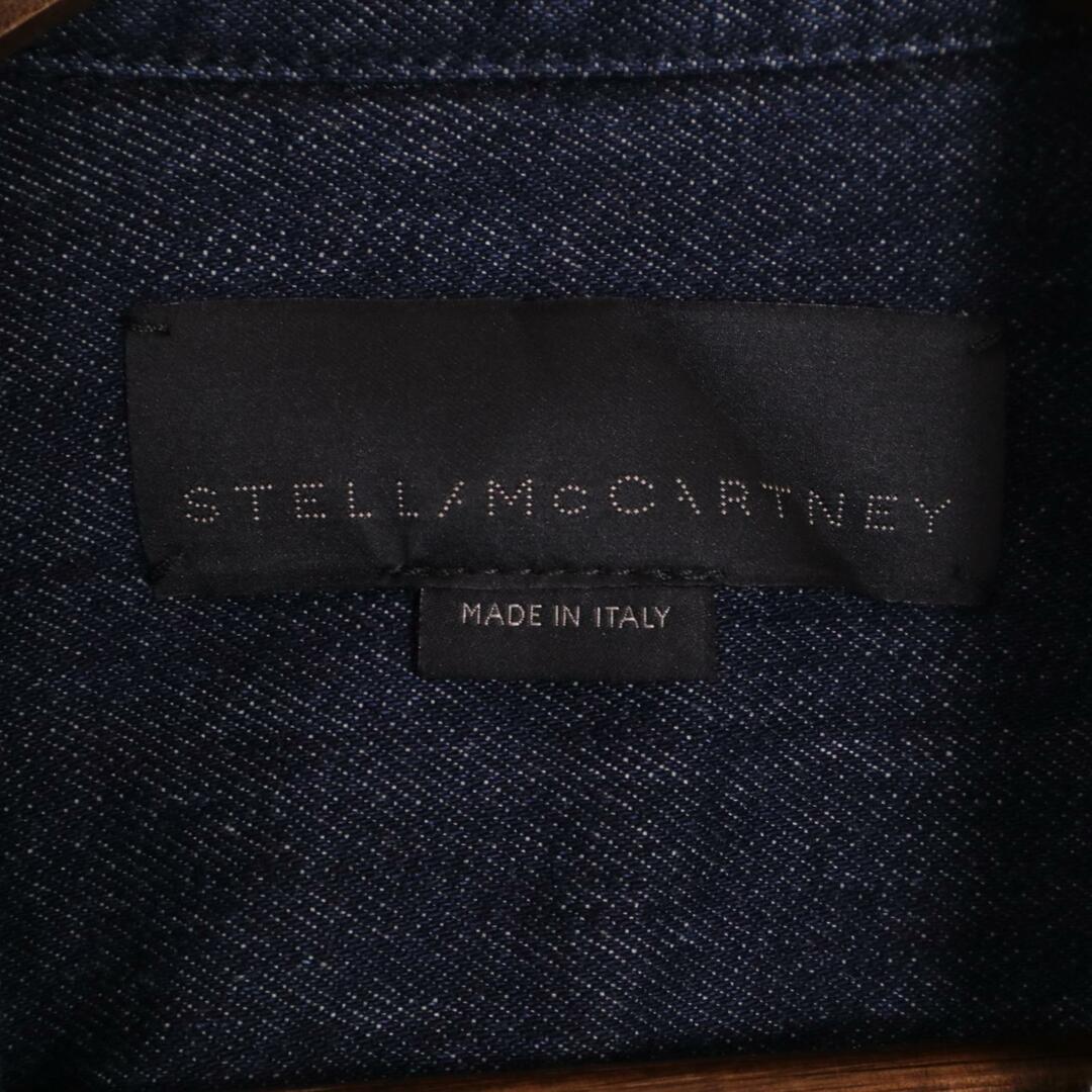 Stella McCartney(ステラマッカートニー)のステラマッカートニー 19年製 ｲﾝﾃﾞｨｺﾞ ｵｰｶﾞﾆｯｸ ﾃﾞﾆﾑｼｬﾂ 46 メンズのトップス(その他)の商品写真