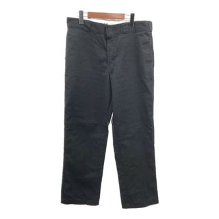 ディッキーズ(Dickies)のDickies ディッキーズ 874FLEX ワークパンツ ブラック (メンズ 34×30) 中古 古着 Q1230(その他)