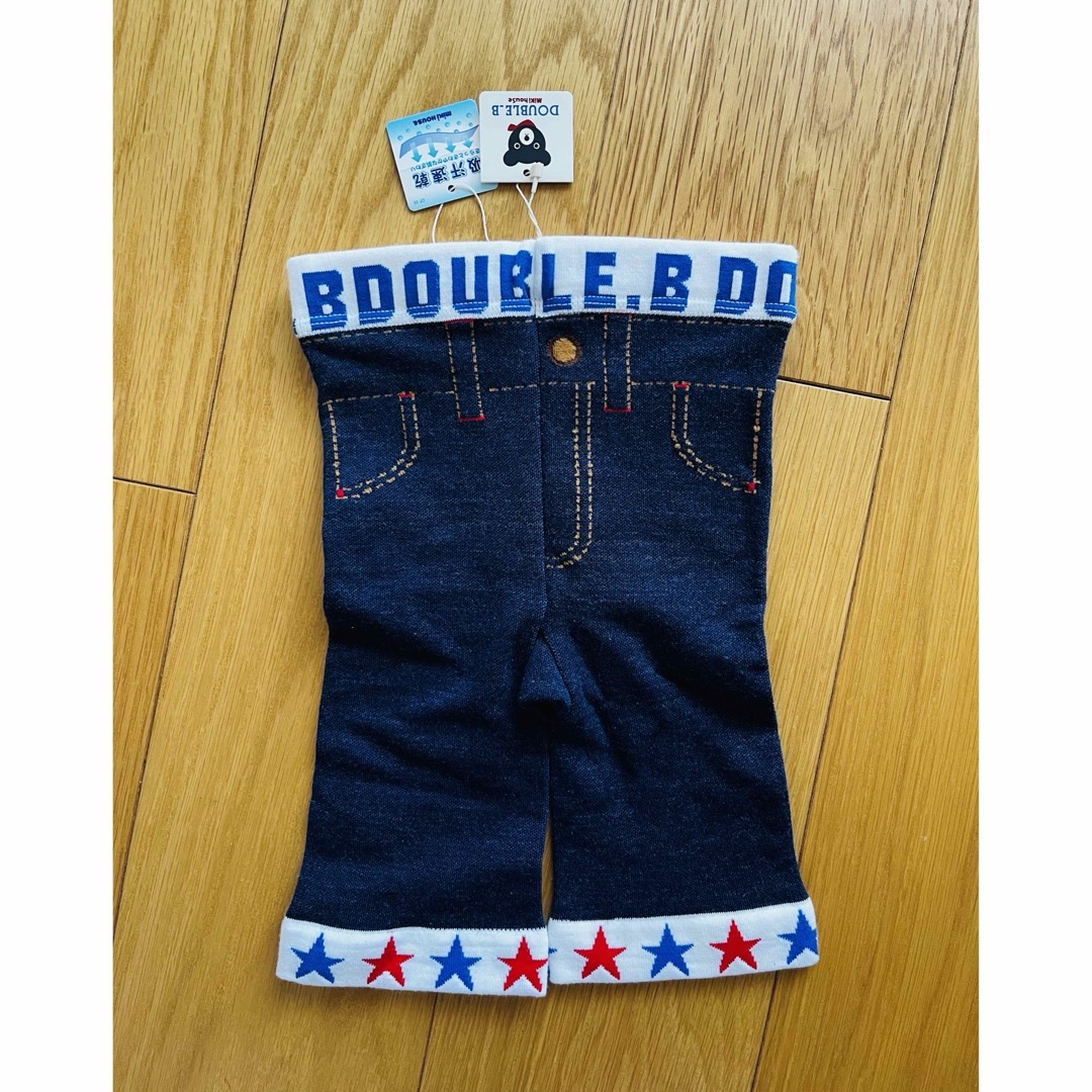 DOUBLE.B(ダブルビー)のMIKI HOUSE ミキハウス　DOUBLE.Bダブルビー　スパッツ　パンツ キッズ/ベビー/マタニティのキッズ服男の子用(90cm~)(パンツ/スパッツ)の商品写真