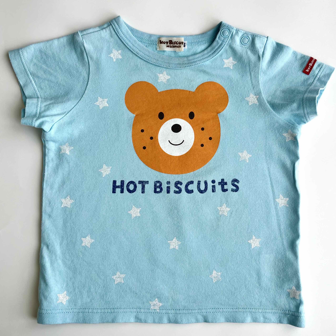 HOT BISCUITS(ホットビスケッツ)の【サイズ80】ホットビスケッツ 半袖 Tシャツ キッズ/ベビー/マタニティのベビー服(~85cm)(Ｔシャツ)の商品写真