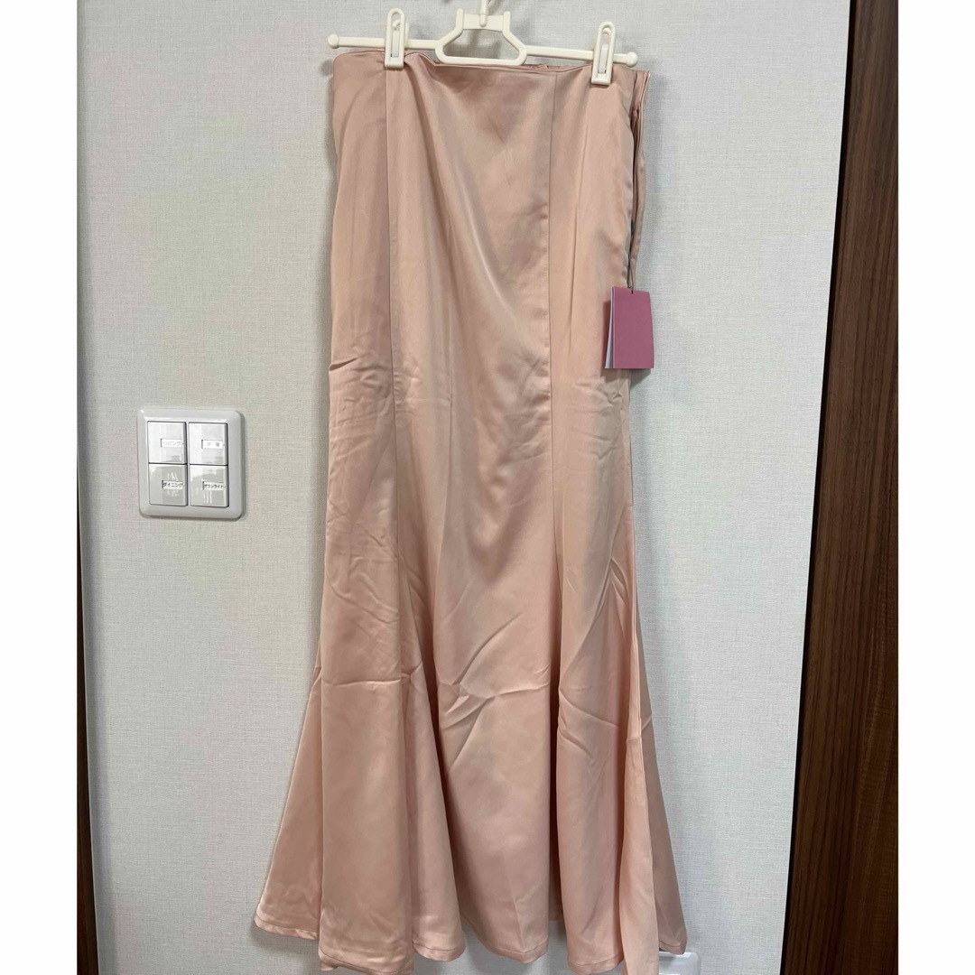 mite サテンマーメイドスカート レディースのスカート(ロングスカート)の商品写真