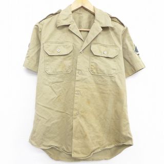 M★古着 半袖 ビンテージ シャツ 70年代 70s 開襟 オープンカラー 赤 レッド 21apr26 中古 メンズ トップス(シャツ)