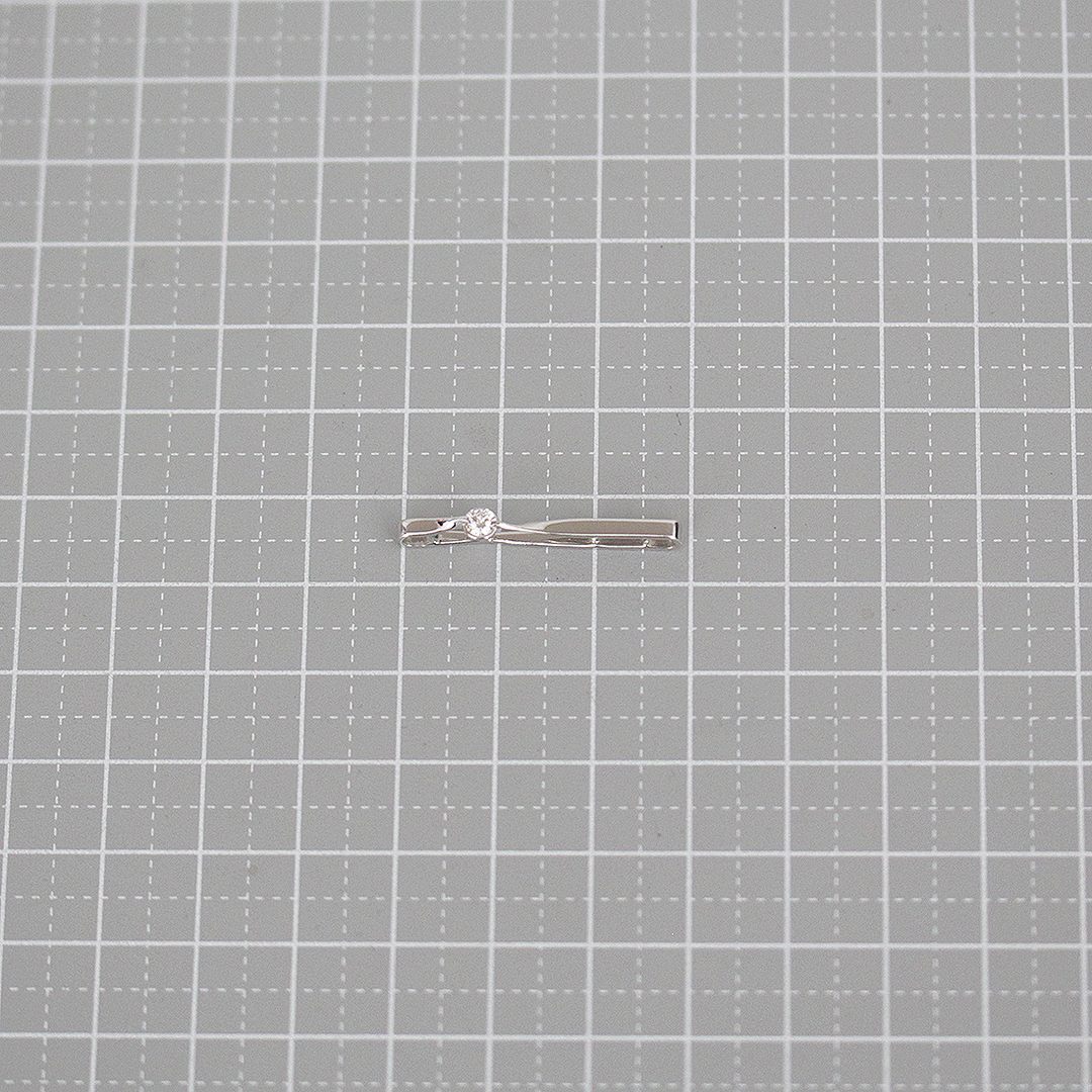 TASAKI(タサキ)のTASAKI タサキ ネックレストップ 1Pダイヤモンド K18WG E0773 レディースのアクセサリー(チャーム)の商品写真
