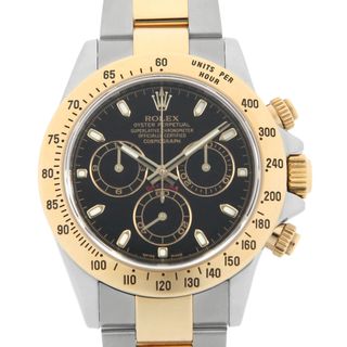 ロレックス(ROLEX)のロレックス デイトナ 116523 ブラック G番 メンズ 中古 腕時計(腕時計(アナログ))