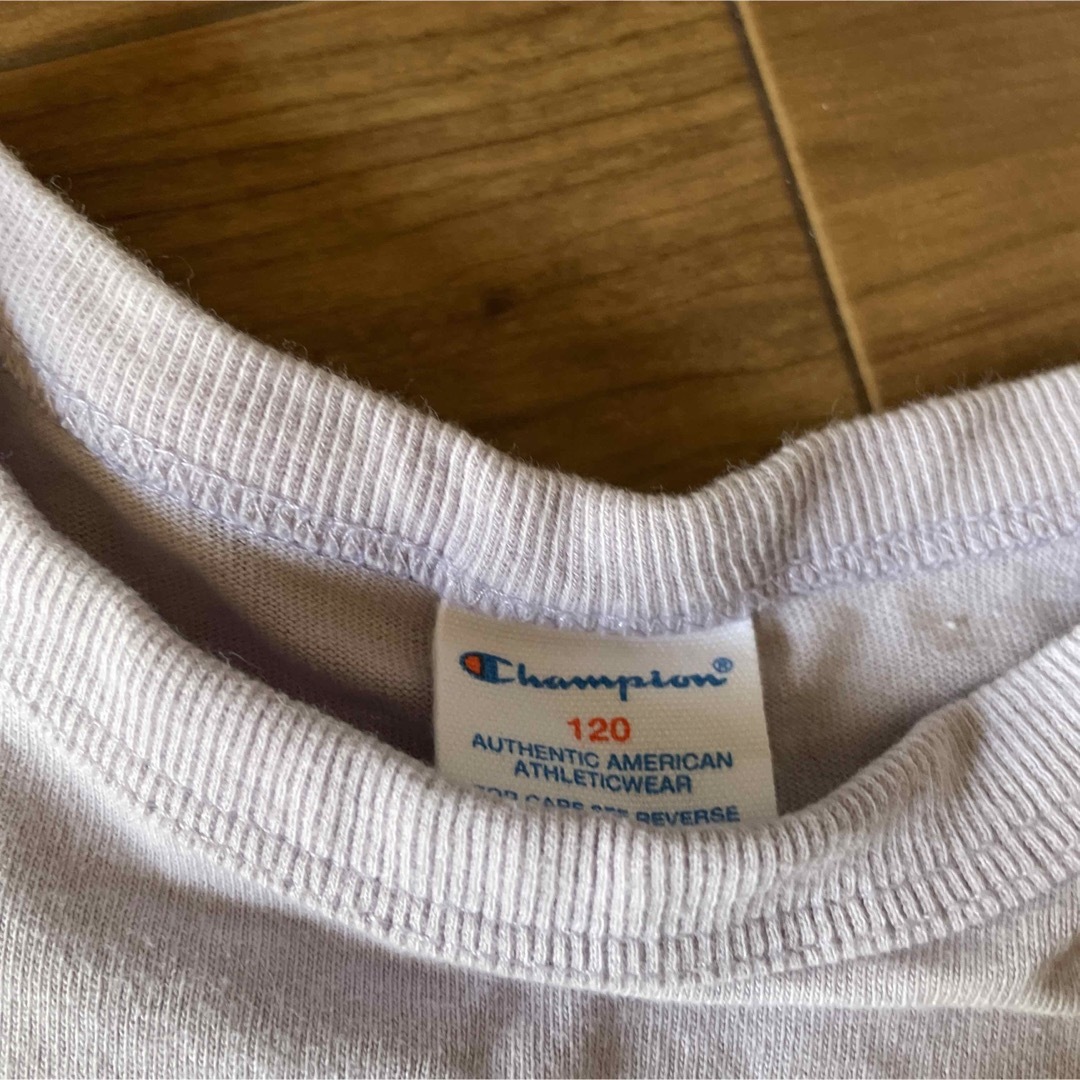 Champion(チャンピオン)のチャンピオンワンピース120cm キッズ/ベビー/マタニティのキッズ服女の子用(90cm~)(ワンピース)の商品写真