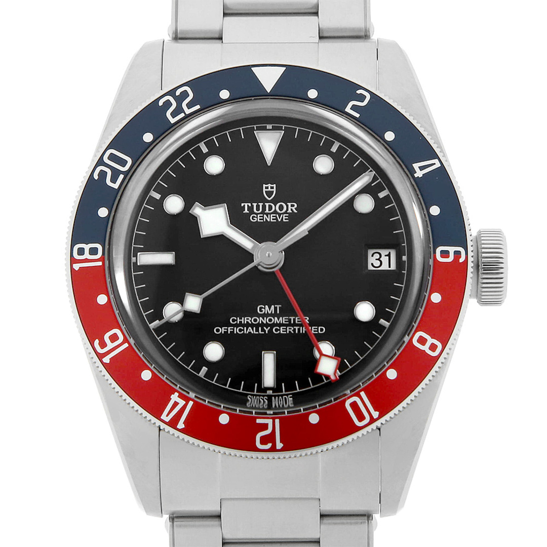 Tudor(チュードル)のチューダー ヘリテージ ブラックベイ GMT 79830RB メンズ 中古 腕時計 メンズの時計(腕時計(アナログ))の商品写真