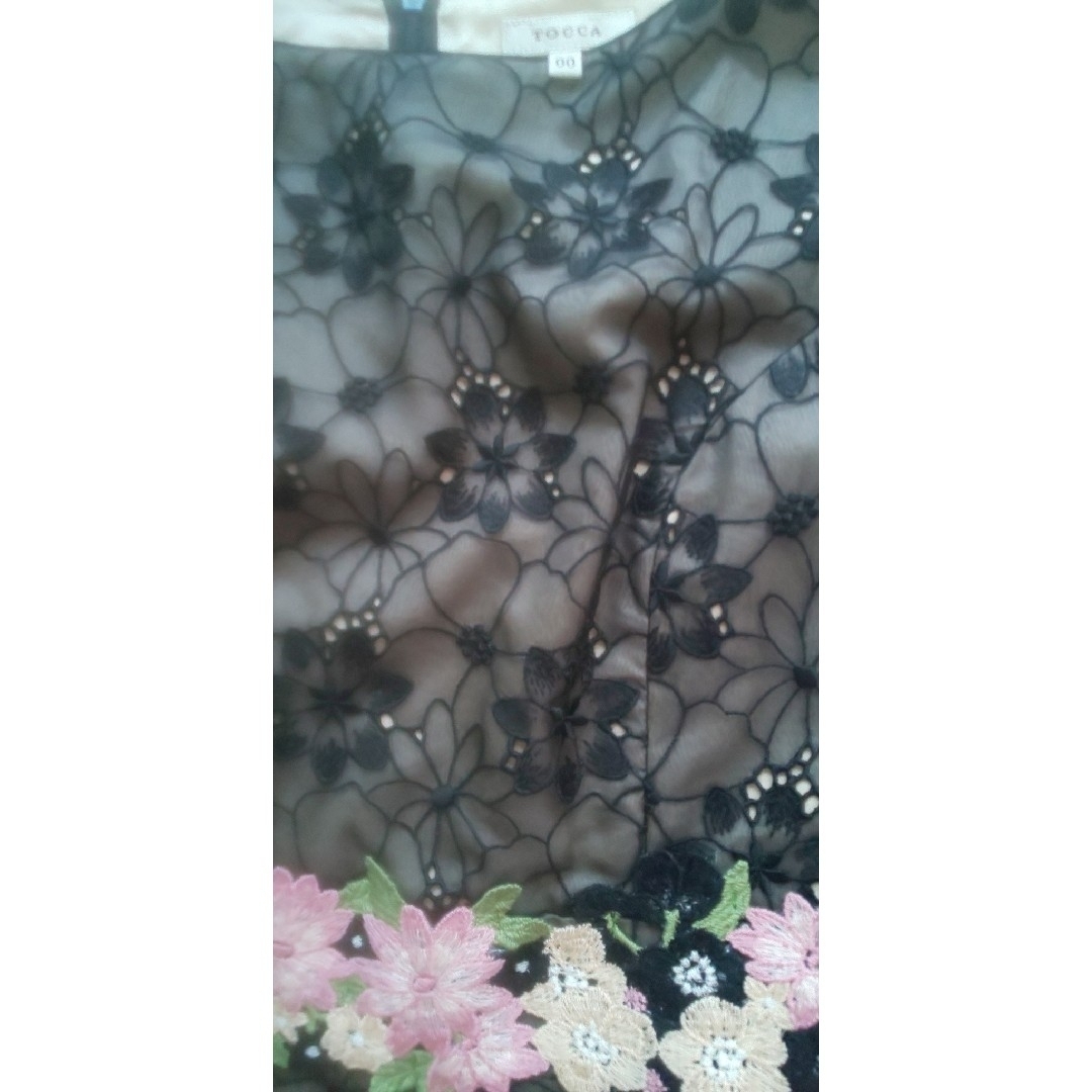 TOCCA(トッカ)のTOCCA FLORAL BOUQUET ドレス ブラック系 レディースのワンピース(ひざ丈ワンピース)の商品写真