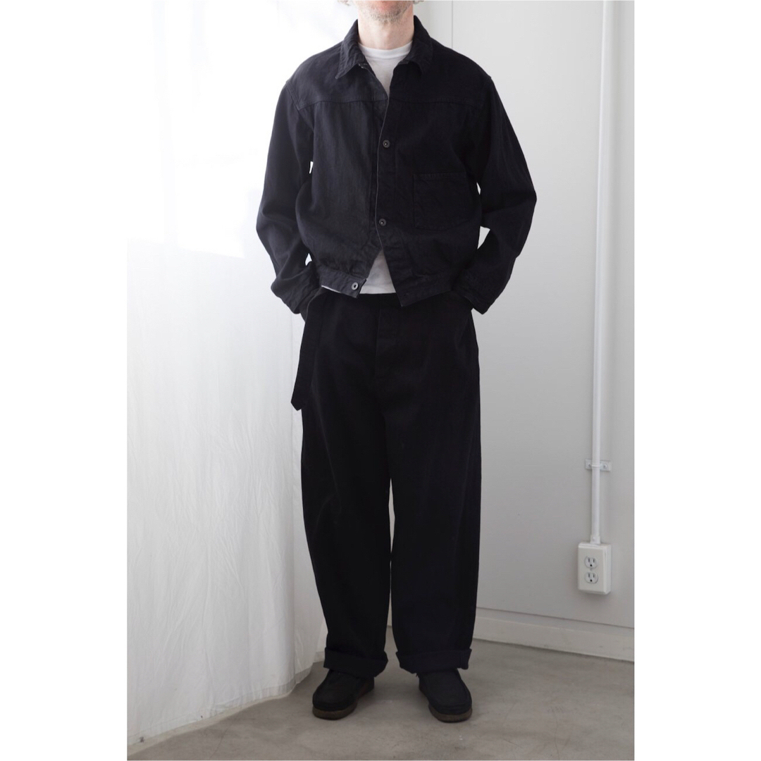 COMOLI(コモリ)の【COMOLI】デニム ジャケット - Black size1  メンズのジャケット/アウター(Gジャン/デニムジャケット)の商品写真
