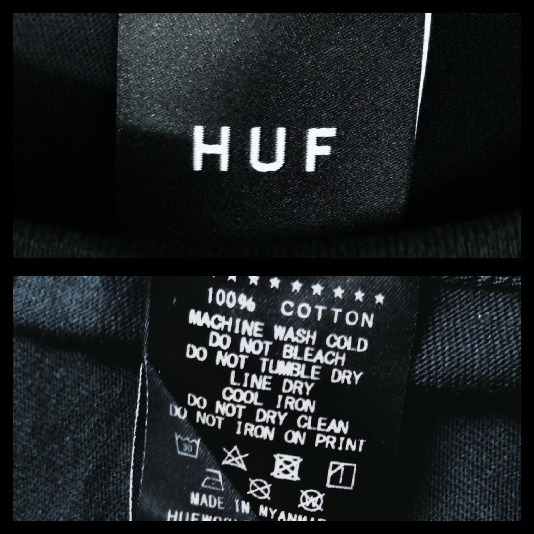 HUF(ハフ)の《HUF× XGAMES》コラボTシャツ  ボックスロゴ  新品 メンズのトップス(Tシャツ/カットソー(半袖/袖なし))の商品写真