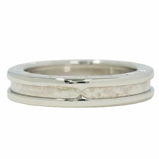 ブルガリ(BVLGARI)の本物 ブルガリ BVLGARI ビーゼロワン B-ZERO1 750 WG リング 指輪 56 15.5号 ホワイトゴールド アクセサリー ジュエリー 中古(リング(指輪))