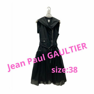 Jean-Paul GAULTIER - 【新品・未使用】ジャンポール ゴルチエ  ライダース ワンピース