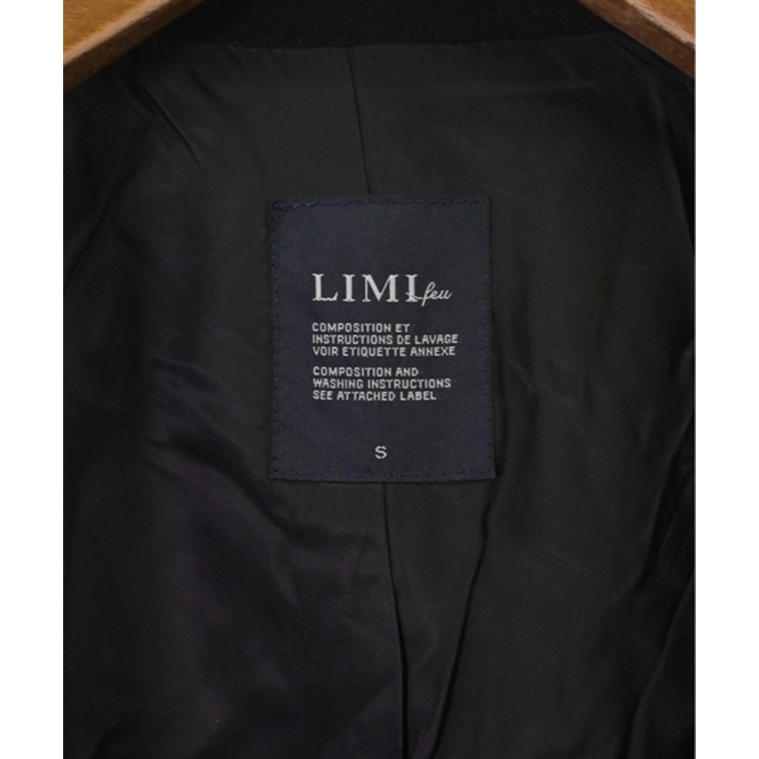 LIMI feu(リミフゥ)のLIMI feu リミフー カジュアルジャケット S 黒 【古着】【中古】 レディースのジャケット/アウター(テーラードジャケット)の商品写真