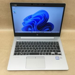 ヒューレットパッカード(HP)のWPS2オフィス付き HP ノートPC ELITEBOOK830G5 CI5(7200U)-2.5GHZ 8GB SSD256GB 13.3インチ WIN11P Wifi BLUETOOTH カメラ(ノートPC)