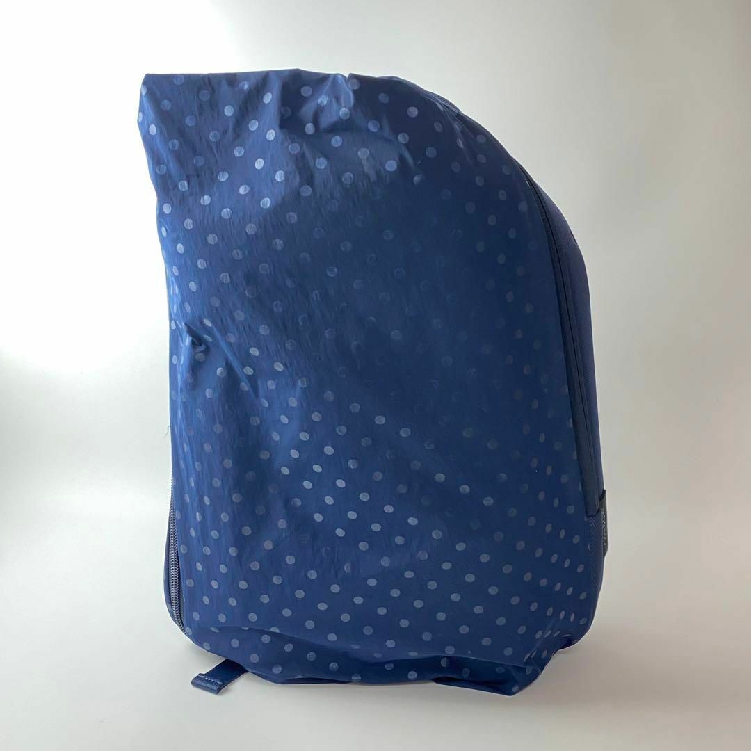 cote&ciel(コートエシエル)のコートエシエル Cote&Ciel バックパック 水玉柄 ネイビー メンズのバッグ(バッグパック/リュック)の商品写真