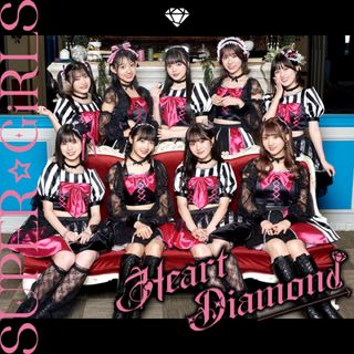 スパガ　ＳＵＰＥＲ☆ＧｉＲＬＳ　Heart　Diamond Blu-ray付(ポップス/ロック(邦楽))