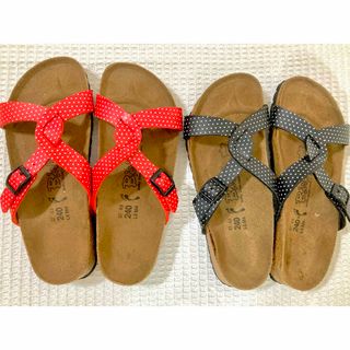 ビルケンシュトック(BIRKENSTOCK)のビルケンシュトック　サンダル　セット(サンダル)