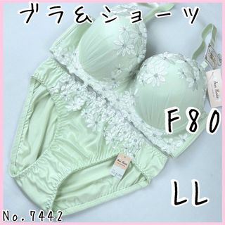 ブラジャーショーツセットF80   No.7442(ブラ&ショーツセット)