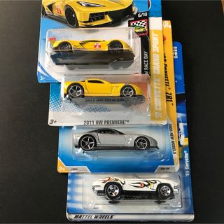 HOTWHEELS CORVETTE コルベット 4台セットです(ミニカー)