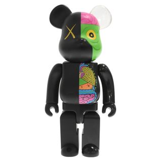 MEDICOM TOY - MEDICOM TOY メディコムトイ BE@RBRICK 400% KAWS COMPANION ベアブリック カウズ コンパニオン 人体模型フィギュア 人形 ブラック