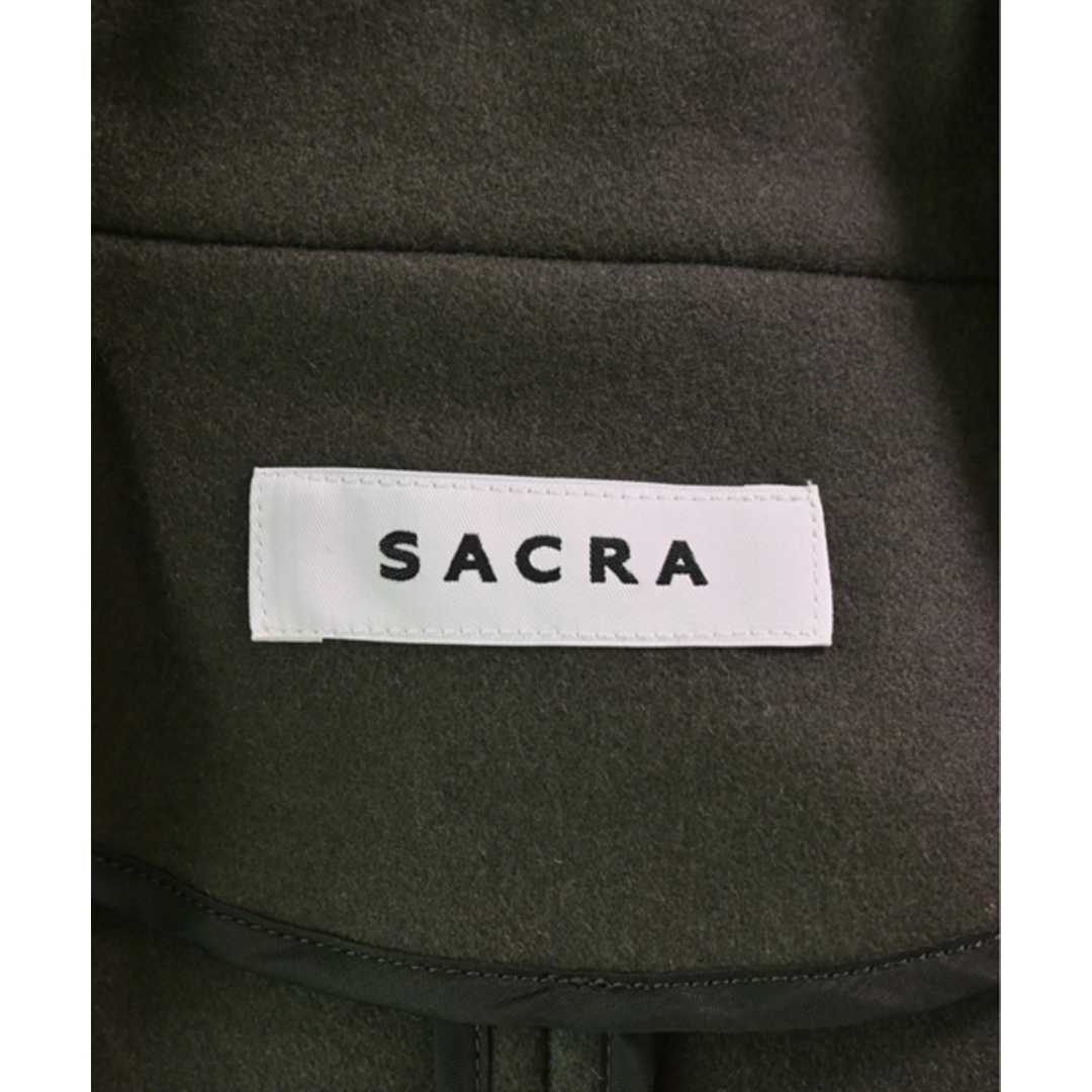 SACRA(サクラ)のSACRA サクラ コート（その他） 38(M位) カーキ 【古着】【中古】 レディースのジャケット/アウター(その他)の商品写真