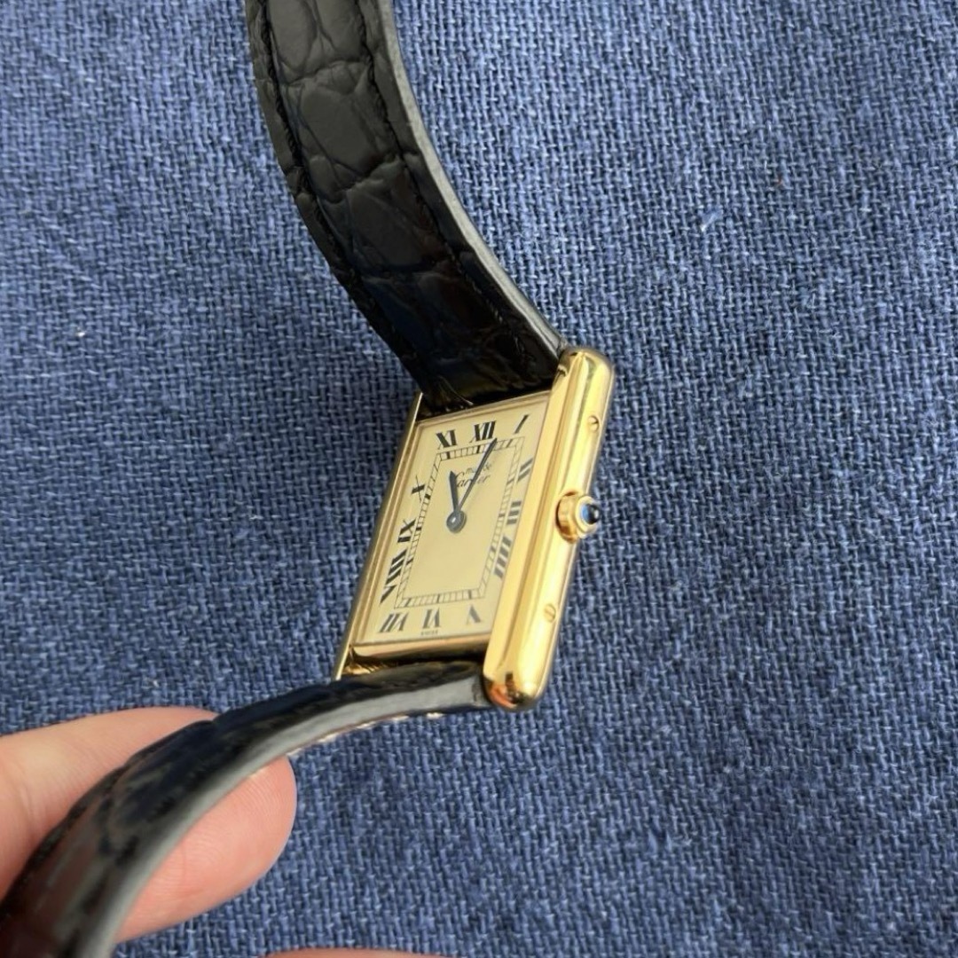 Cartier(カルティエ)のCartier マストタンク LM クォーツ 時計 メンズの時計(腕時計(アナログ))の商品写真