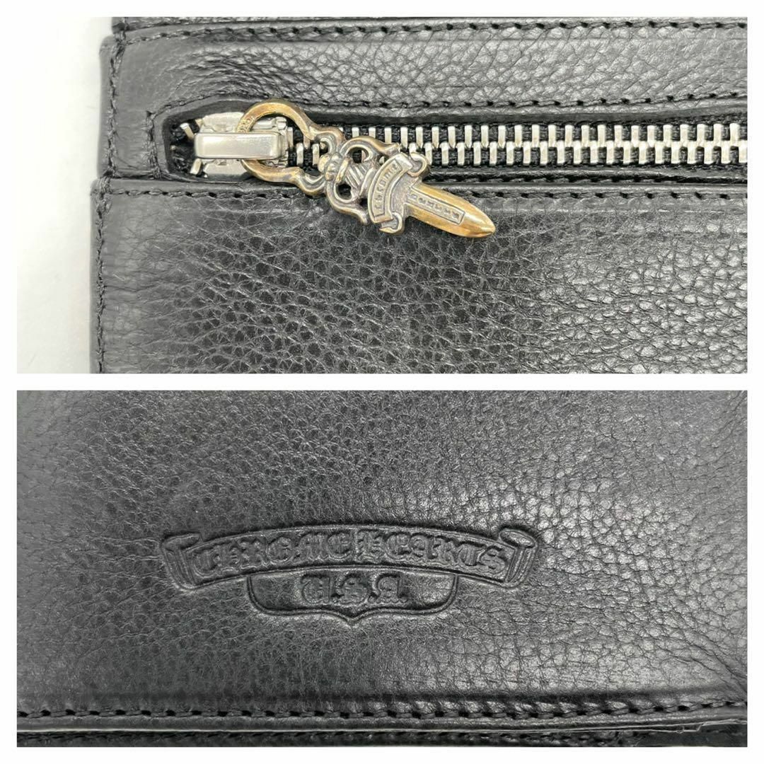 Chrome Hearts(クロムハーツ)のCHROME HEARTS クロムハーツ  WAVE WALLET ウェーブ メンズのファッション小物(長財布)の商品写真