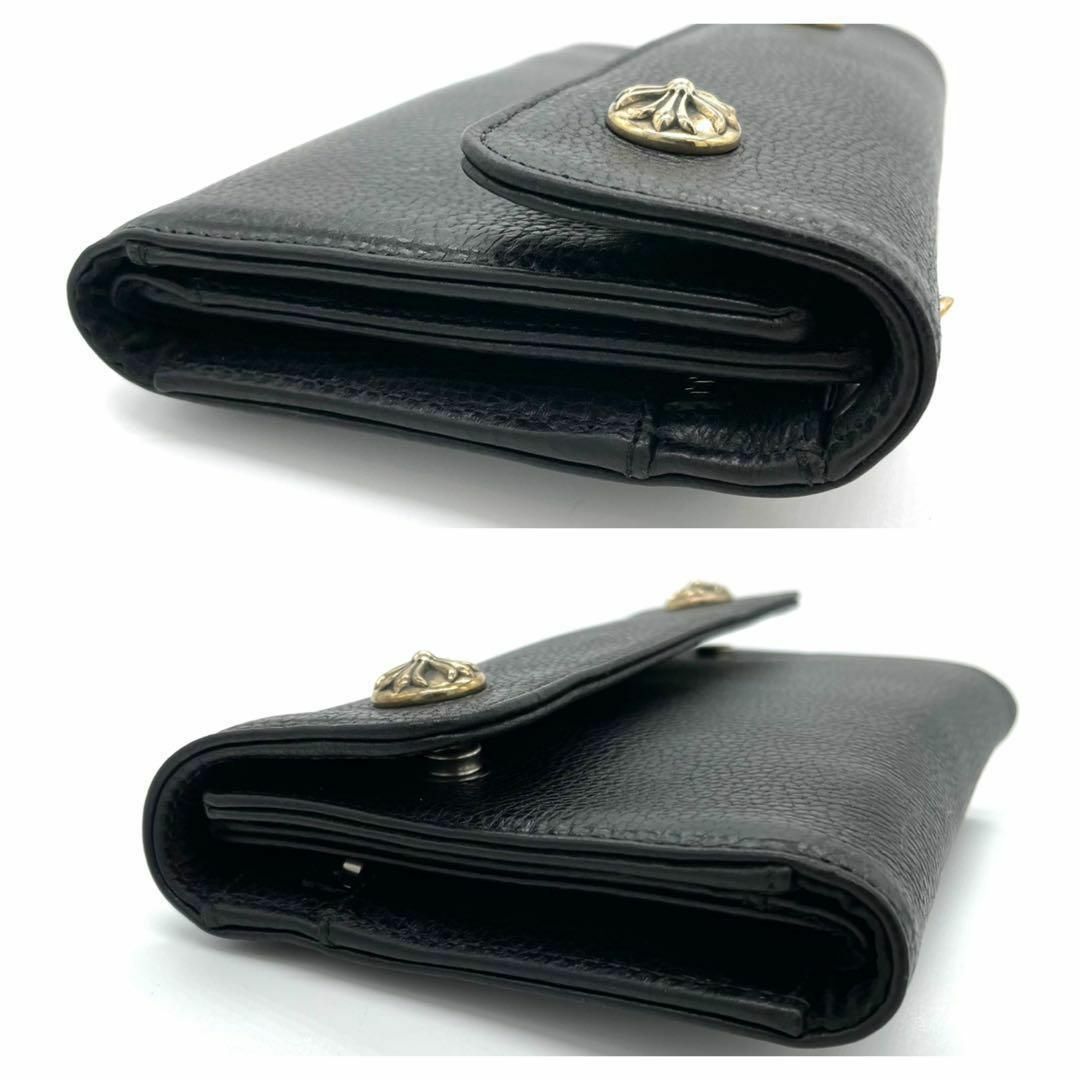 Chrome Hearts(クロムハーツ)のCHROME HEARTS クロムハーツ  WAVE WALLET ウェーブ メンズのファッション小物(長財布)の商品写真