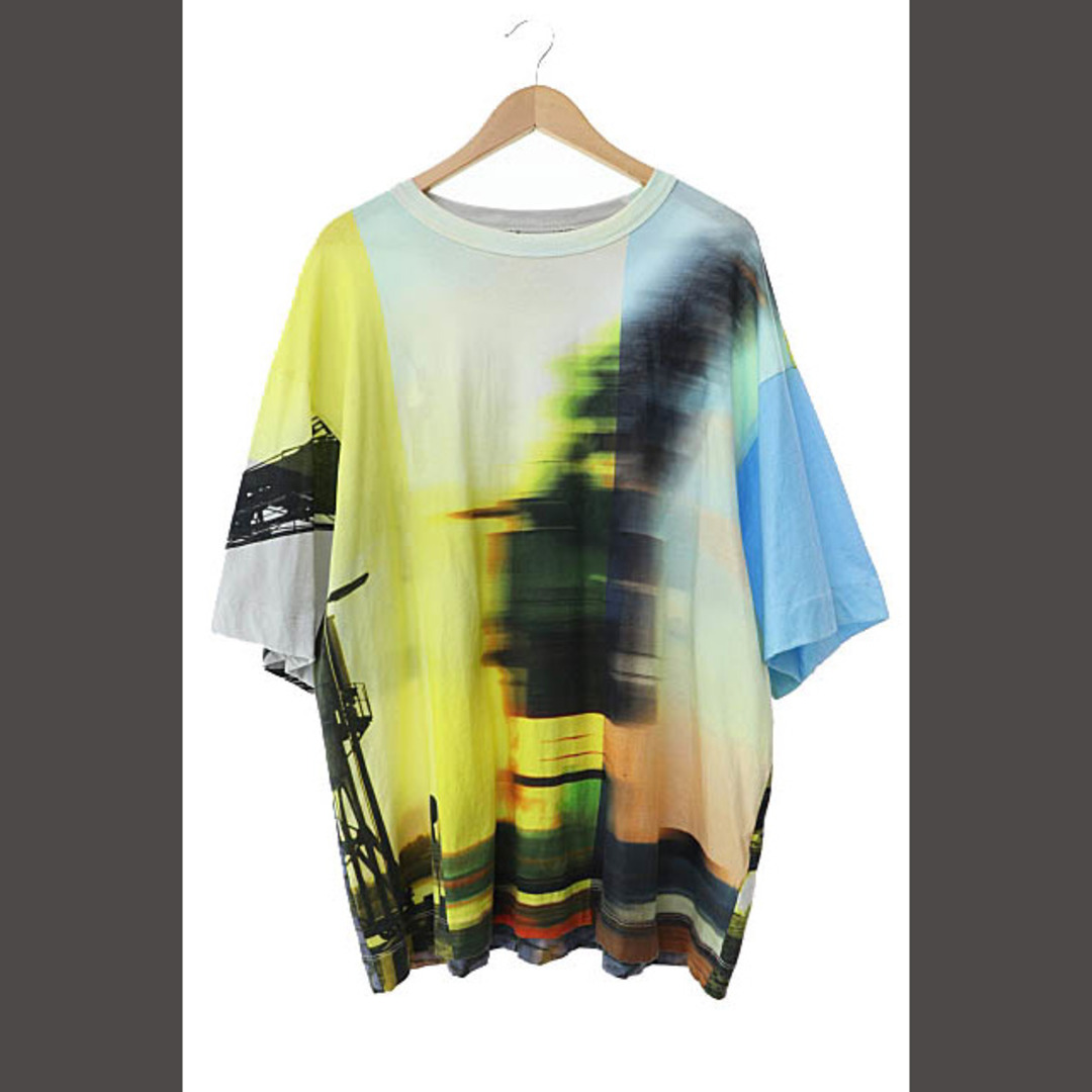 DRIES VAN NOTEN(ドリスヴァンノッテン)のドリスヴァンノッテン 22SS グラフィック プリント 半袖 Tシャツ M メンズのトップス(Tシャツ/カットソー(半袖/袖なし))の商品写真