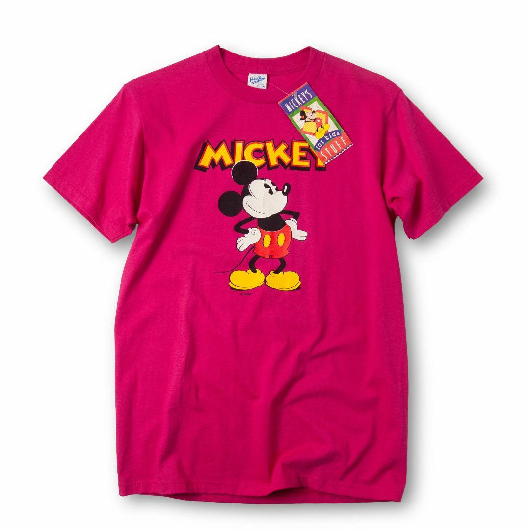 Disney(ディズニー)の1990年代 ベルバシーン ミッキーマウス Tシャツ デッドストック ビンテージ メンズのトップス(Tシャツ/カットソー(半袖/袖なし))の商品写真