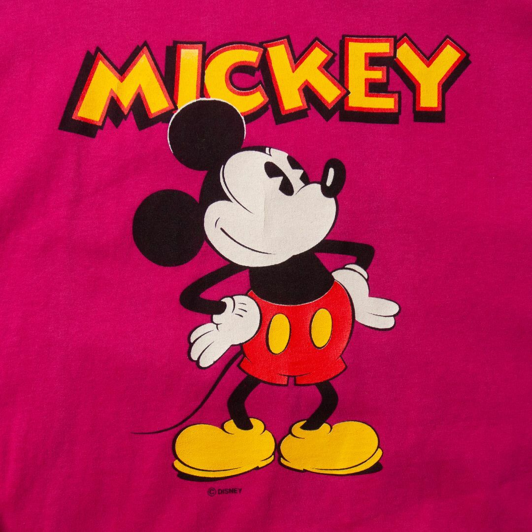 Disney(ディズニー)の1990年代 ベルバシーン ミッキーマウス Tシャツ デッドストック ビンテージ メンズのトップス(Tシャツ/カットソー(半袖/袖なし))の商品写真