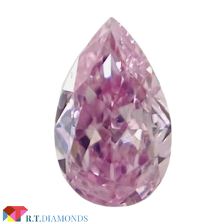 FANCY INTENSE PURPLISH PINK 0.056ct PS(その他)