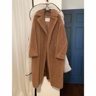 マックスマーラ(Max Mara)のMaxmara テディベアコート キャメル S(毛皮/ファーコート)