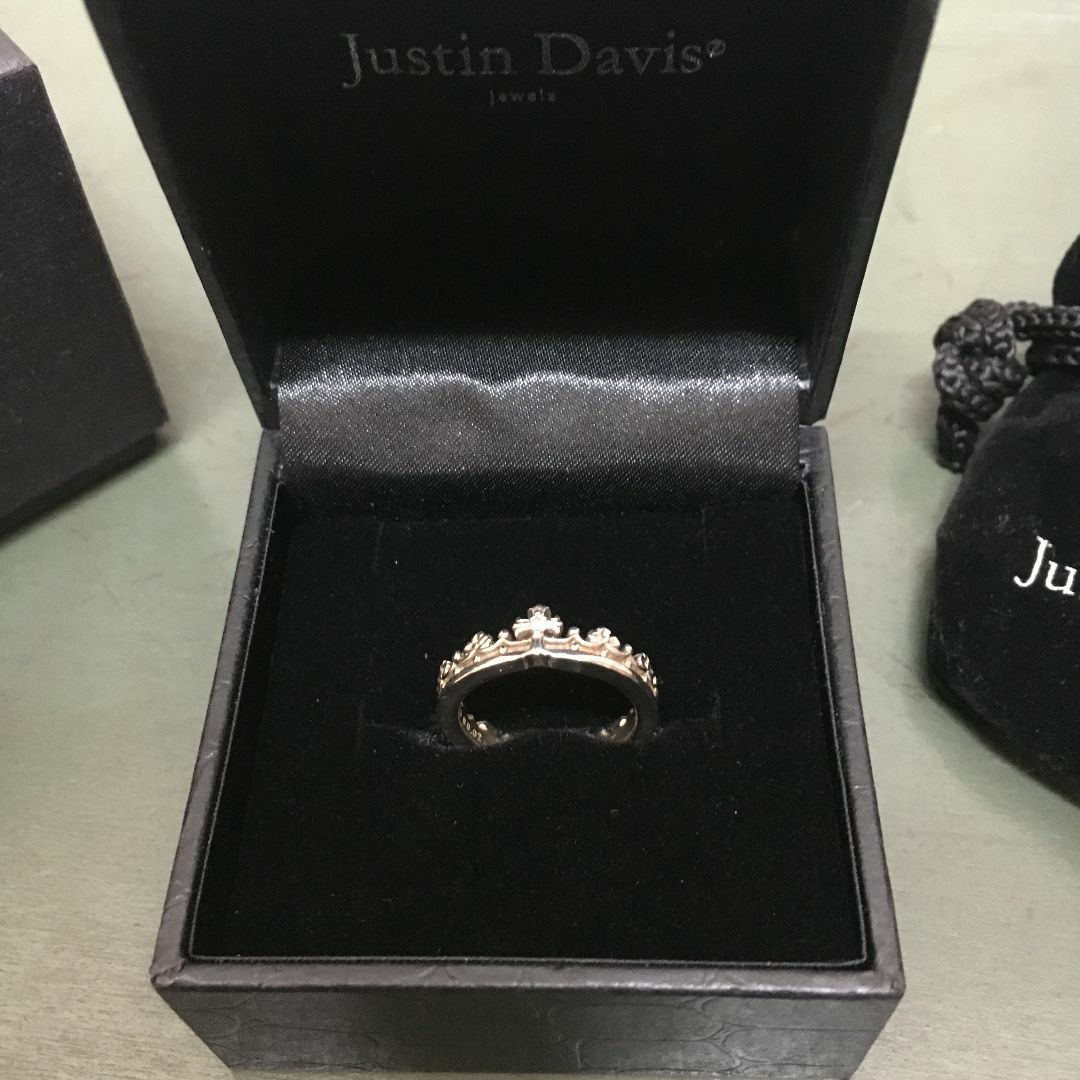 Justin Davis(ジャスティンデイビス)のJUSTIN DAVIS　リング　USED　10188 レディースのアクセサリー(リング(指輪))の商品写真