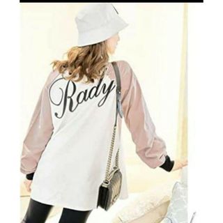 Rady - Rady 　ラグラン　バックロゴロングtシャツ　ユニセックス