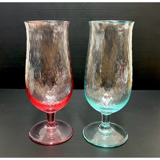 マイセン(MEISSEN)のマイセン　モーゼル  波の戯れ　ワイン、ビール兼用 ペアグラス(グラス/カップ)