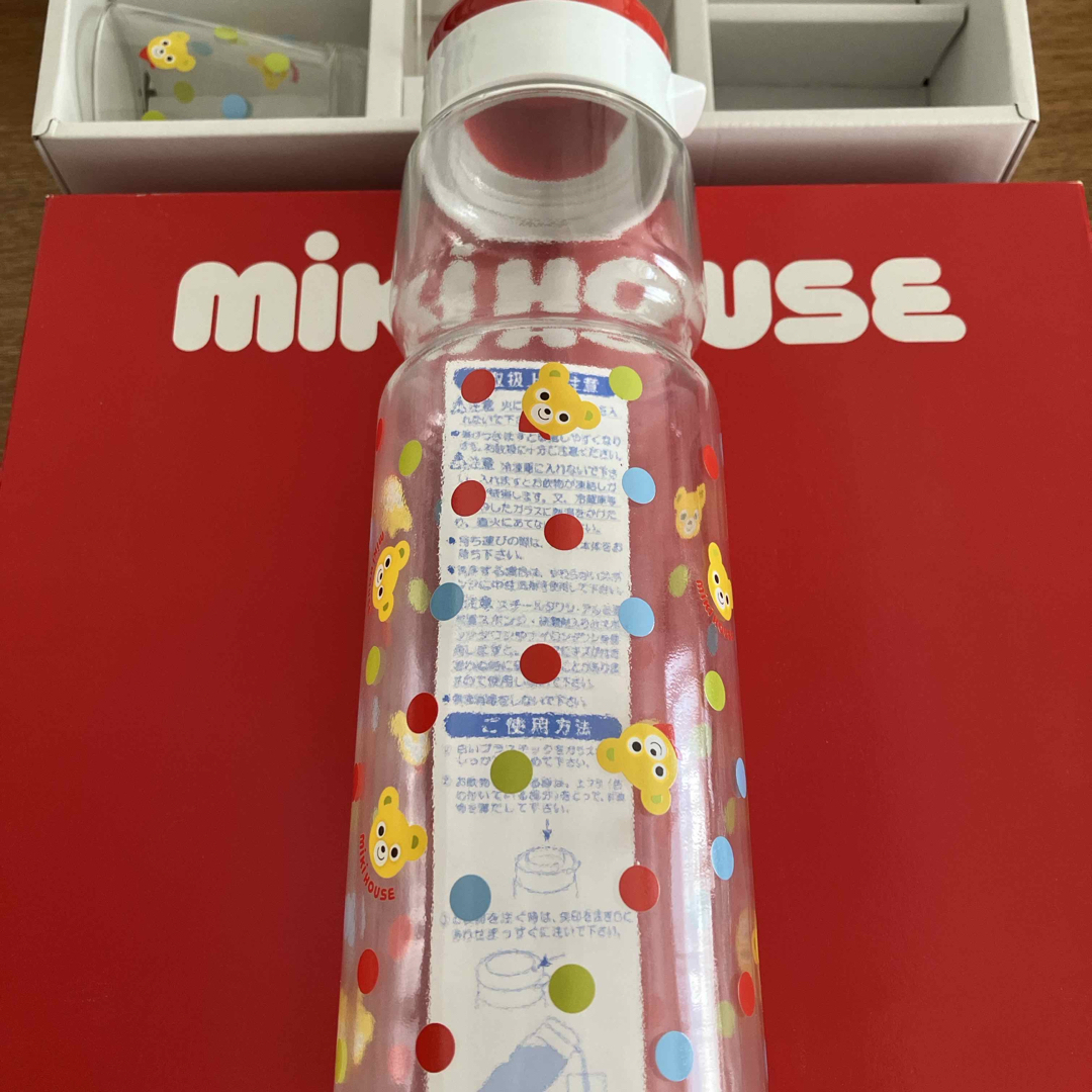 mikihouse(ミキハウス)のミキハウス　miki HOUSE コップ　グラス　クールポット　ドリンクセット インテリア/住まい/日用品のキッチン/食器(グラス/カップ)の商品写真