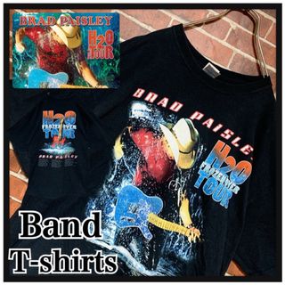 ミュージックティー(MUSIC TEE)のBRAD PAISLEY★ブラッドペイズリー☆H2O★カントリー★バンドTシャツ(Tシャツ/カットソー(半袖/袖なし))