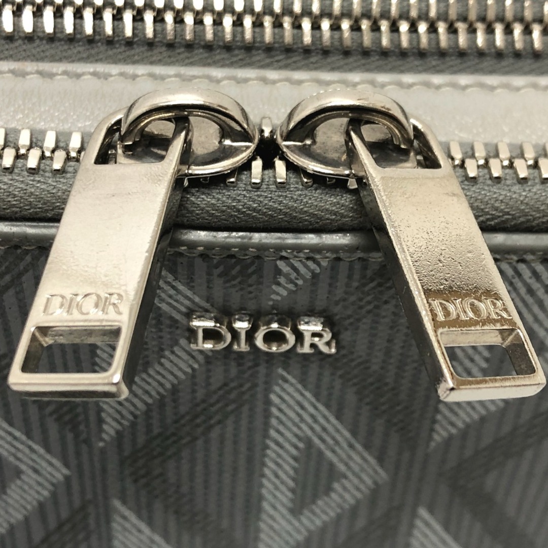 Dior(ディオール)のディオール Dior CD ダイヤモンド ポーチ 2ESBC119DCO ショルダーバッグ コーティングキャンバス グレー メンズのバッグ(ショルダーバッグ)の商品写真